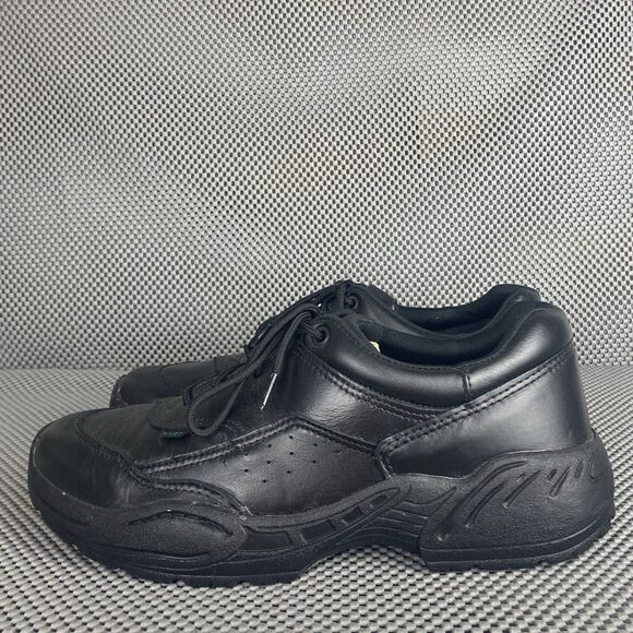 Rocky TMC Public Service Shoes Mens 10 M Black Postal Approved Made In USA - Picture 2 of 12